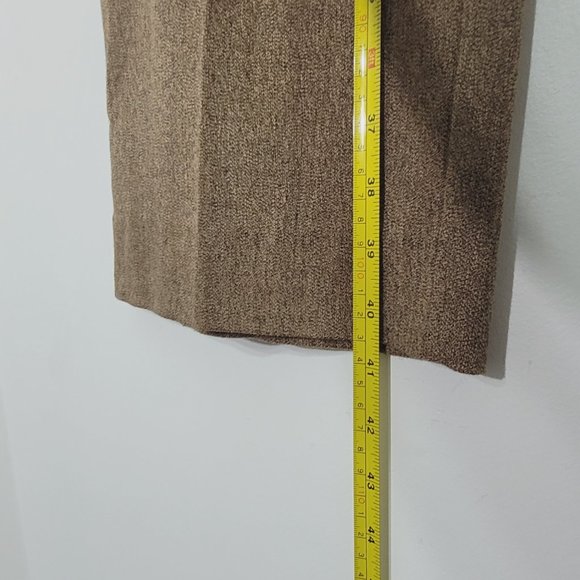 Laura Studio Neutral Tone Browns Wide Leg Preppy Business Professional Size 6 - Picture 10 of 12